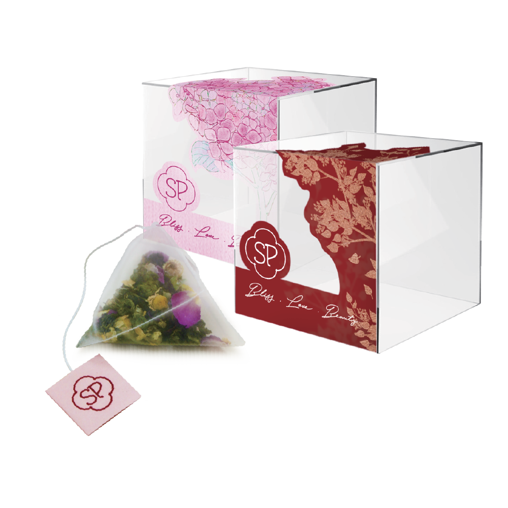 SP茶詩茶袋 配 透明小方盒（20盒起）