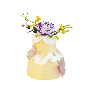 Smile w/ Eustoma & Dancing-Doll Orchid