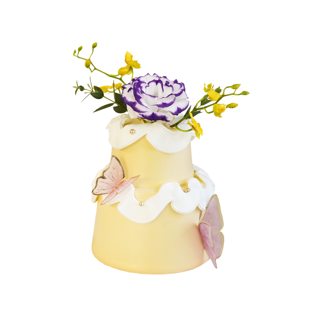 Smile w/ Eustoma & Dancing-Doll Orchid