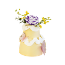 Smile w/ Eustoma & Dancing-Doll Orchid