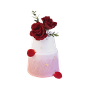 Bliss w/ Red Rose