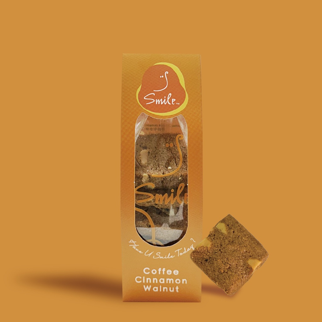 [Smile] Coffee & Cinnamon Walnut Cookies