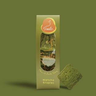 Matcha Krispies Cookies