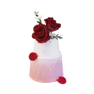 Bliss w/ Red Rose